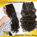 wholesale loose curly black clip in hair extension for African American